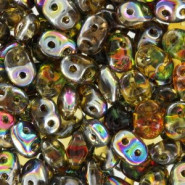 SuperDuo Beads 2.5x5mm Topaz - Vitral